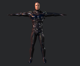 Sci-Fi Exo Suit Armor