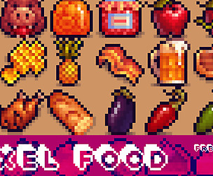 Free Pixel Food
