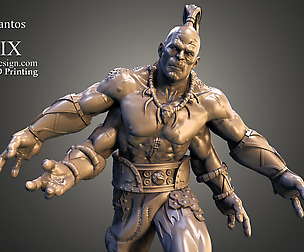Goro - Mortal Kombat 3D Printable Model