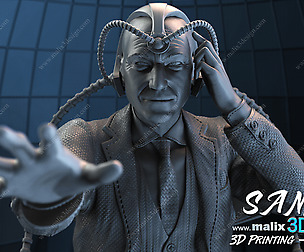 Professor X - XMEN 3D Printable Model