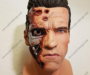 Terminator Bust - 3D Printable Model