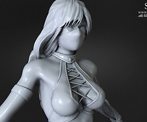 Kitana - Mortal Kombat 3D Print Model
