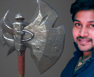 Weapon Modeling & Texturing For Game
