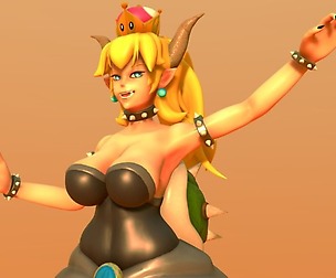Bowsette - Princess Koopa