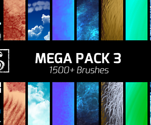 Shrineheart Mega Pack 3 — 23 CSP Brush Packs (1500+ Brushes)