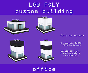 Low poly Office pack