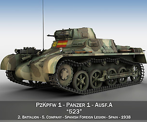 PzKpfw 1 - Panzer 1 - Ausf. A - 523
