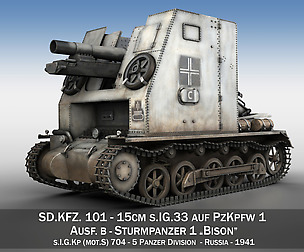 Sturmpanzer1 - Bison - 5PzDiv