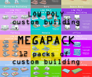 Custom Building Mega Pack