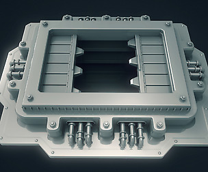 3D Sci-Fi Garbage Chute