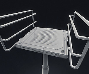 3D Sci-Fi Elevator Platform