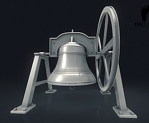 3D MISSION CHURCH BELL