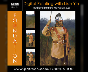 Foundation Patreon - Digital Painting w/ Lixin Yin