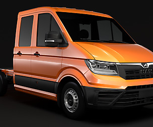 MAN TGE Chassis Double-Cab 2017