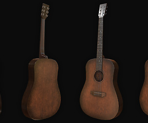 Acoustic Guitar - Game Ready