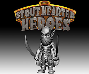 STOUT HEARTED HEROES - Elf Swordmaster