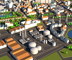 3D City Map