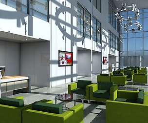 Office Entrance Reception
