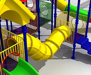 3D Playground Furniture