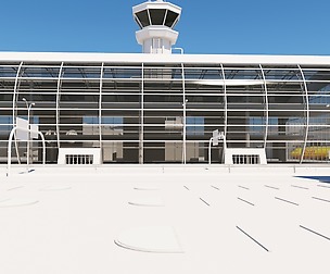 Airport Buildings Layout