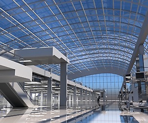 Airport Check In Interior