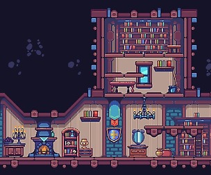 Medieval pixel art asset 2.0