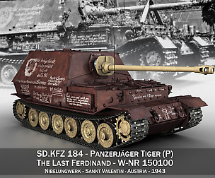 Ferdinand Tank destroyer - Tiger (P) - 150100