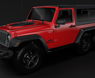Jeep Wrangler 6x6 Rubicon Recon JK 2017