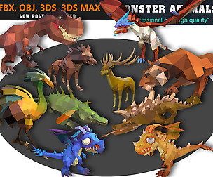 Prehistoric Animal Cartoon Collection - Animated