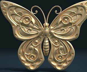 Butterfly relief