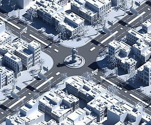 3D City Street