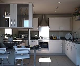 3D Kitchen 15
