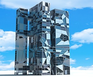 Futuristic Skyscraper 3