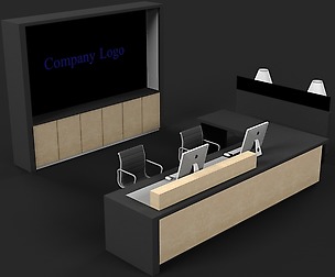 Office Reception Desk