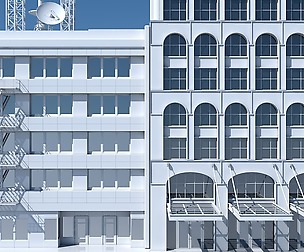 Commercial Building Facade 12
