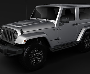 Jeep Wrangler Smoky Mountain JK 2017
