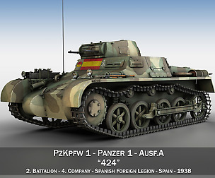 PzKpfw 1 - Panzer 1 - Ausf. A - 424