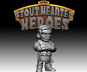 STOUT HEARTED HEROES - VILLAGERS: Carpenter