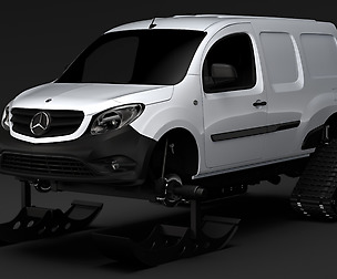 Mercedes Benz Citan Van Ski 2018