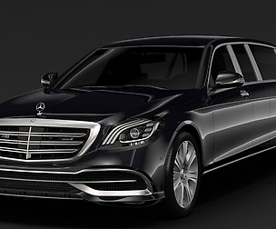 Mercedes Maybach S 650 Pullman Guard VV222 2018