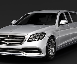 Mercedes Maybach S 650 Pullman VV222 2018