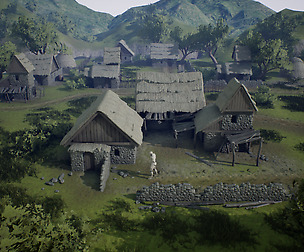 UE4 Top Down Village