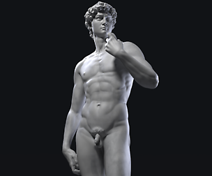 3d Printable David Statue