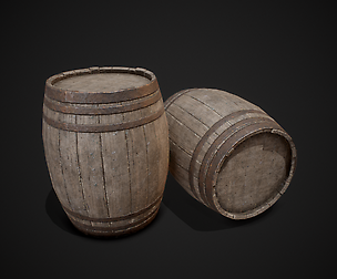 -PBR- Old Barrel