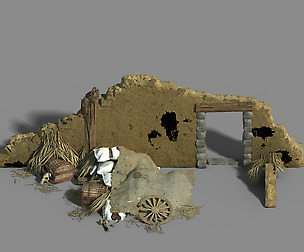 Monster Camp - Broken Earth Wall Cottage 8
