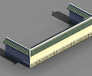 River Yang City - a small wall -01