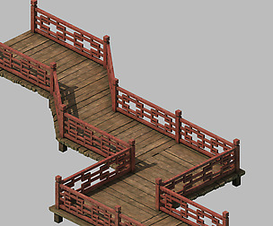 Building - nine - wooden bridge 23