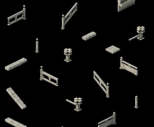 Building Accessories - Fence 2701