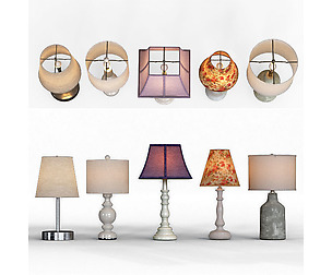 Table lamp set