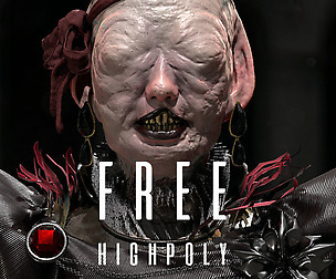FREE Highpoly model - Queen of the mutants